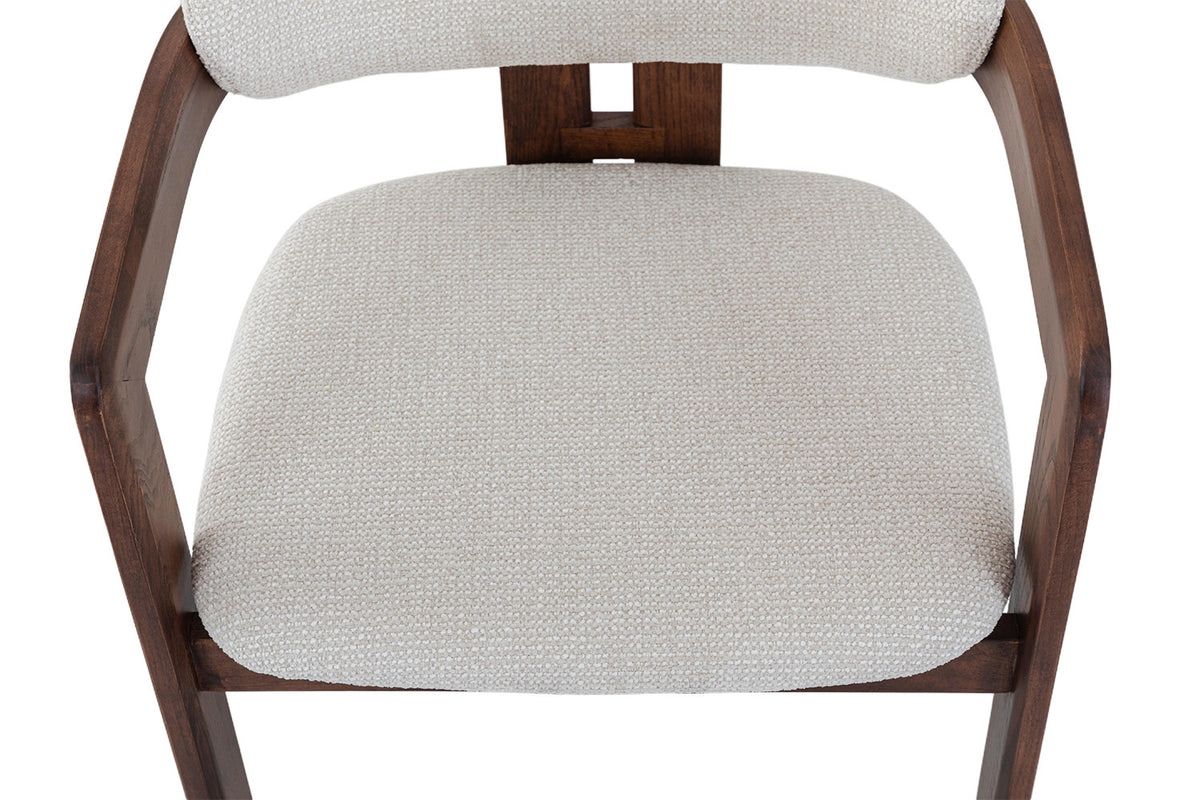 NEW - Counterstoel 'Camille' Essenhout Walnoot Ote Milan 103 Beige (1/doos) - foto 15