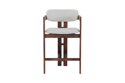 NEW - Counterstoel 'Camille' Essenhout Walnoot Ote Milan 103 Beige (1/doos) - foto 4