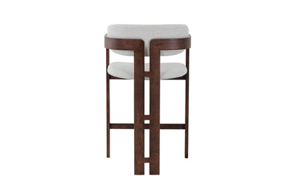 NEW - Counterstoel 'Camille' Essenhout Walnoot Ote Milan 103 Beige (1/doos) - foto 8