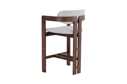 NEW - Counterstoel 'Camille' Essenhout Walnoot Ote Milan 103 Beige (1/doos) - foto 9