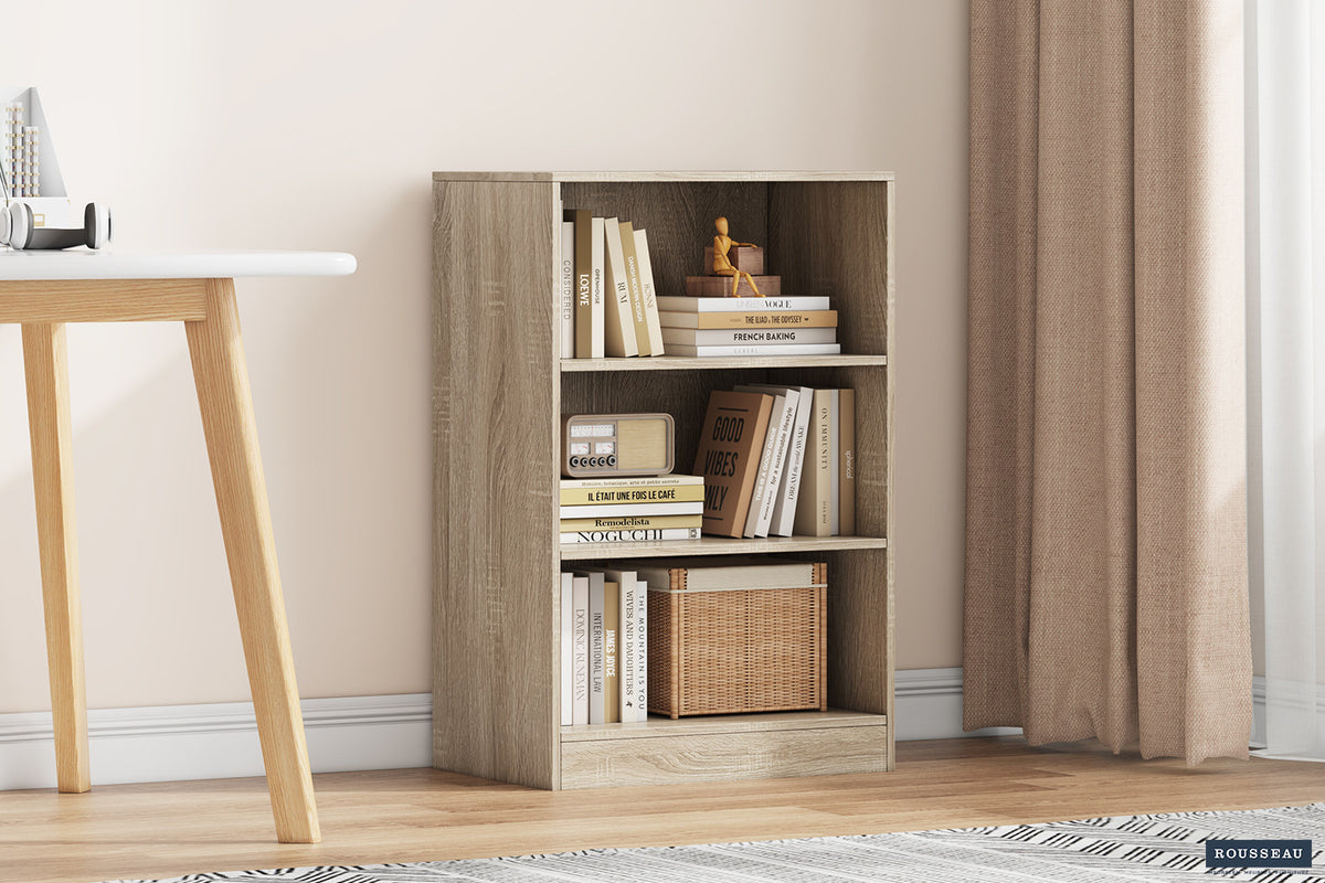 SALE - Boekenkast 'Space' 2 legplanken Sonoma (1c)