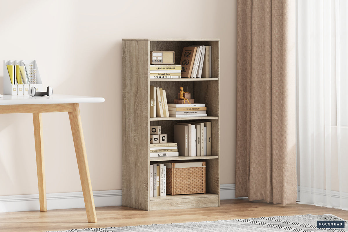 SALE - Boekenkast 'Space' 3 legplanken Sonoma (1c)