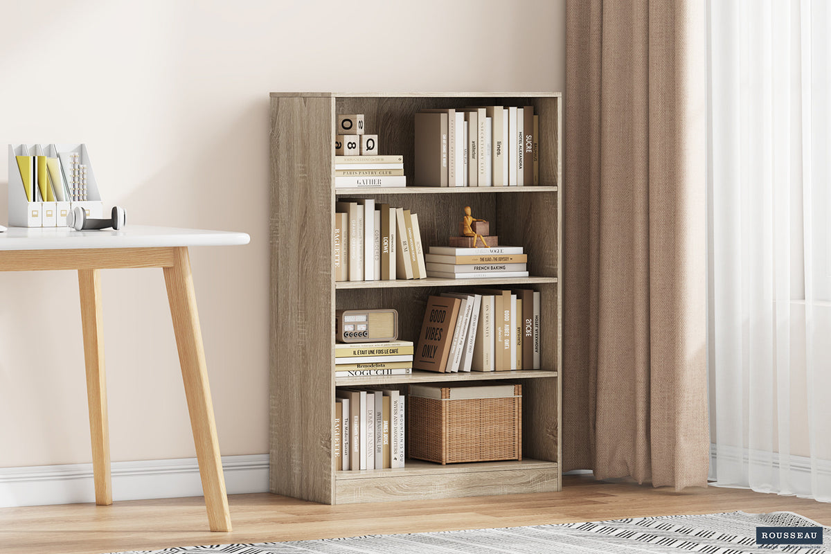 SALE - Boekenkast 'Space' 3 legplanken Sonoma (1c)