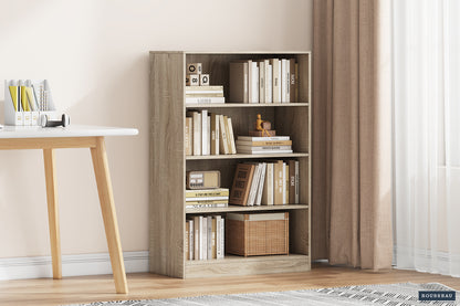 SALE - Boekenkast 'Space' 3 legplanken Sonoma (1c)