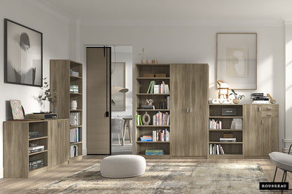 SALE - Boekenkast 'Space' 3 legplanken Sonoma (1c) - foto 3