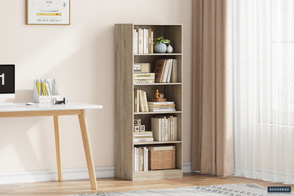 SALE - Boekenkast 'Space' 4 legplanken Sonoma (1c)