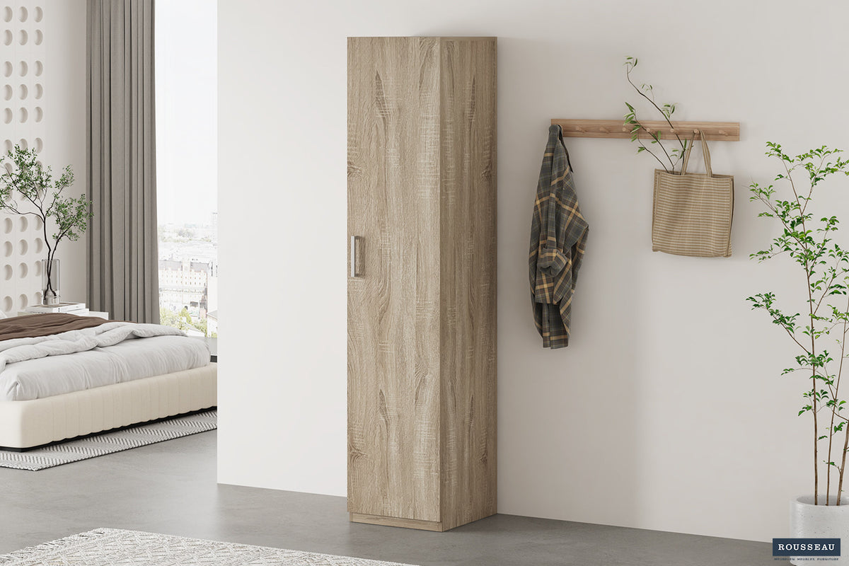 Opbergkast 'Mike' 40 cm 1 deur Sonoma (1c)