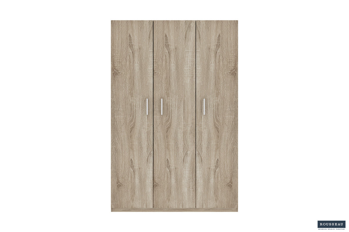 Opbergkast 'Mike' 120 cm 3 deuren Sonoma (3c) - foto 2