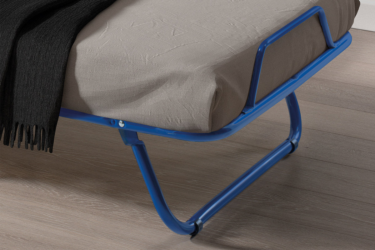 Plooibed 'Safari' 80x190 cm Metaal Blauw (1c) - foto 4