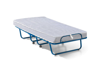 Plooibed 'Safari' 80x190 cm Metaal Blauw (1c) - foto 6