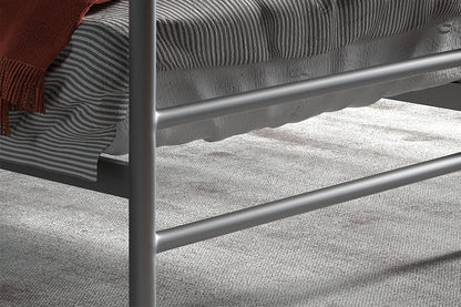 Bed 'Sandro' 90x200 met lattenbodem Grijs  (2c) - foto 3