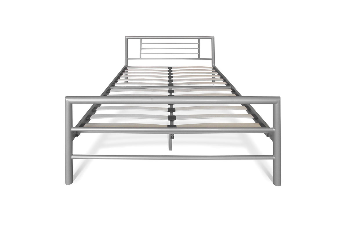 Bed 'Sandro' 160x200 met lattenbodem Grijs (2c) - foto 6