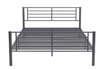 NEW - Bed 'Sammy' 140x200 Metaal Donkergrijs (1c) - foto 2