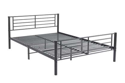 NEW - Bed 'Sammy' 140x200 Metaal Donkergrijs (1c) - foto 3