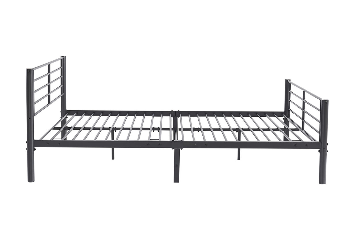 NEW - Bed 'Sammy' 140x200 Metaal Donkergrijs (1c) - foto 4