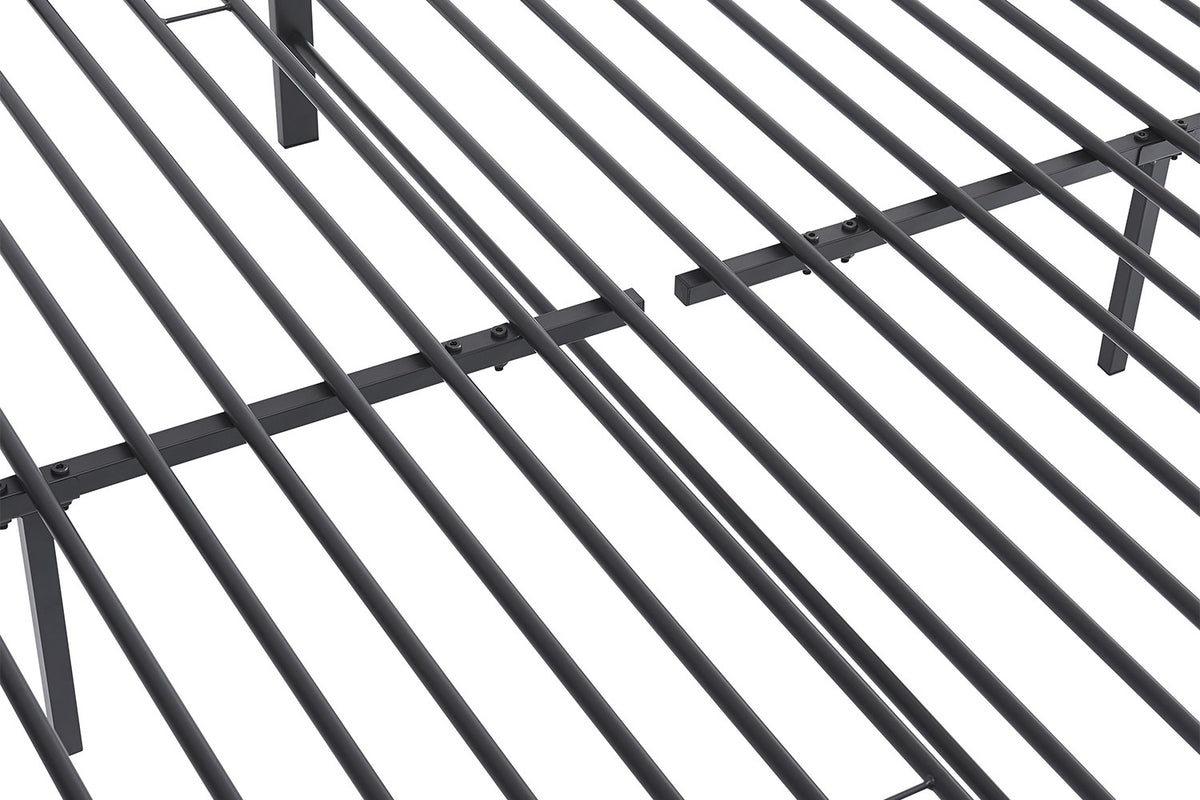 NEW - Bed 'Sammy' 140x200 Metaal Donkergrijs (1c) - foto 6