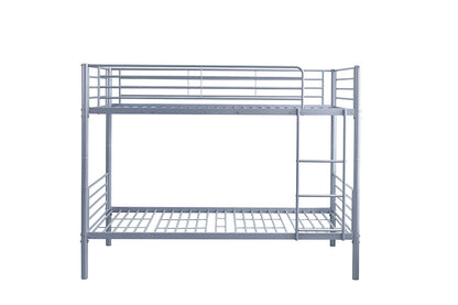 Stapelbed 'Sammy' 90x200 Splitsbaar Metaal Lichtgrijs (2c) - foto 3