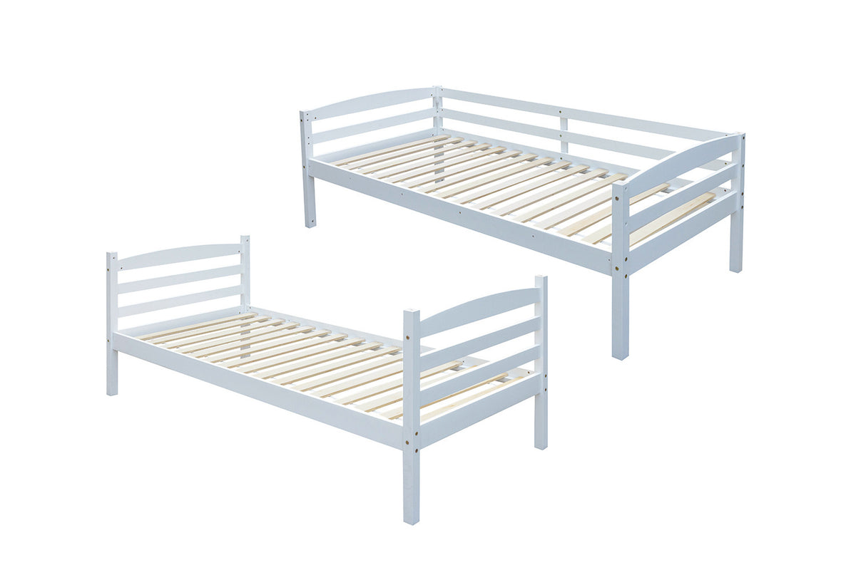 Stapelbed 'Roy' 90x200 Splitsbaar Wit (2c) - foto 6