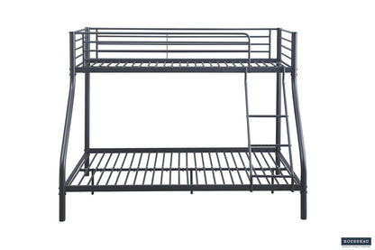 Stapelbed 'Trio' metaal 140/90x200 Donkergrijs (2c) - foto 2