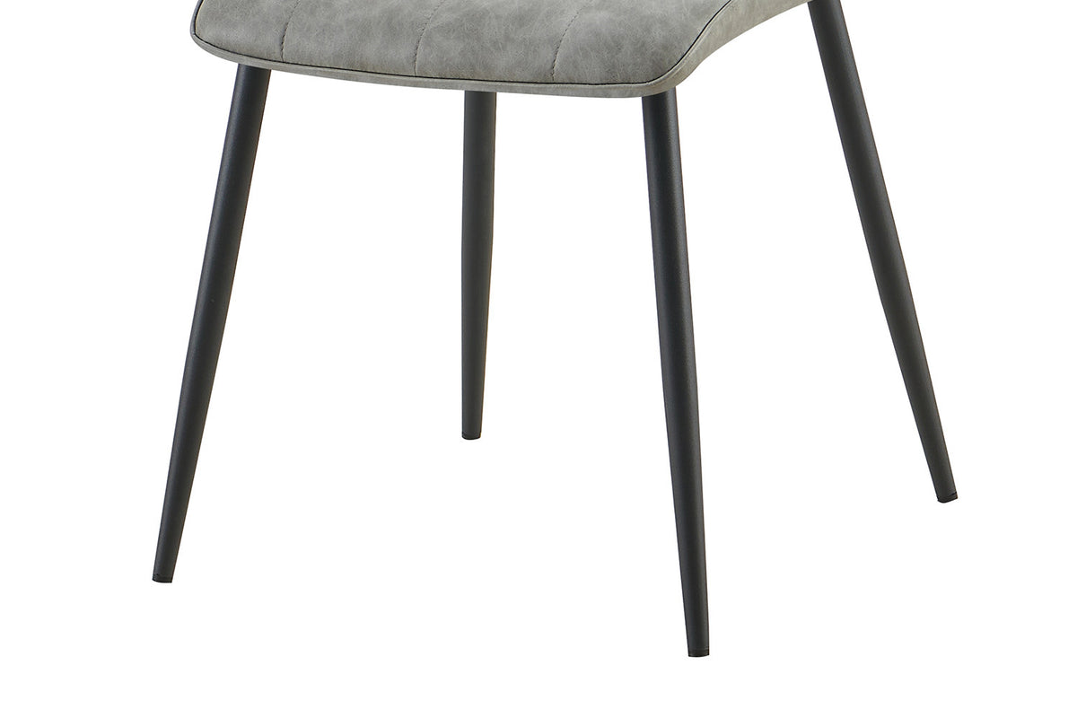 Stoel 'Furas' Vintage PU Grijs (2/doos) - foto 10