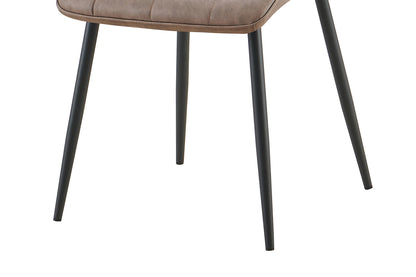 Stoel 'Furas' Vintage PU Bruin (2/doos) - foto 10