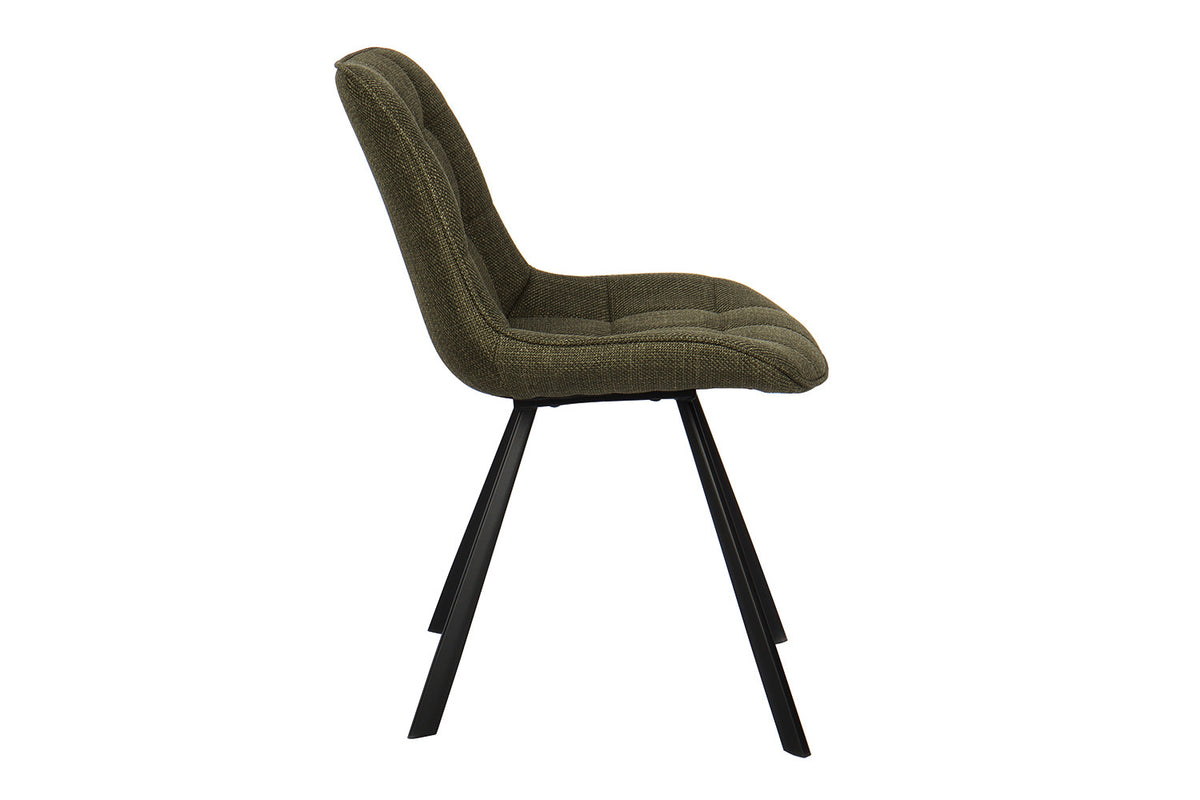 SALE - Stoel 'Ariba' Stof Ote Montego 350 Groen (2/doos) - foto 5