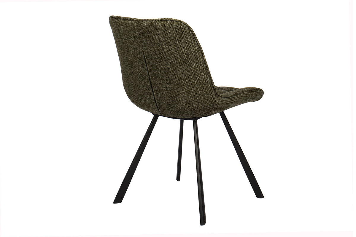 SALE - Stoel 'Ariba' Stof Ote Montego 350 Groen (2/doos) - foto 6
