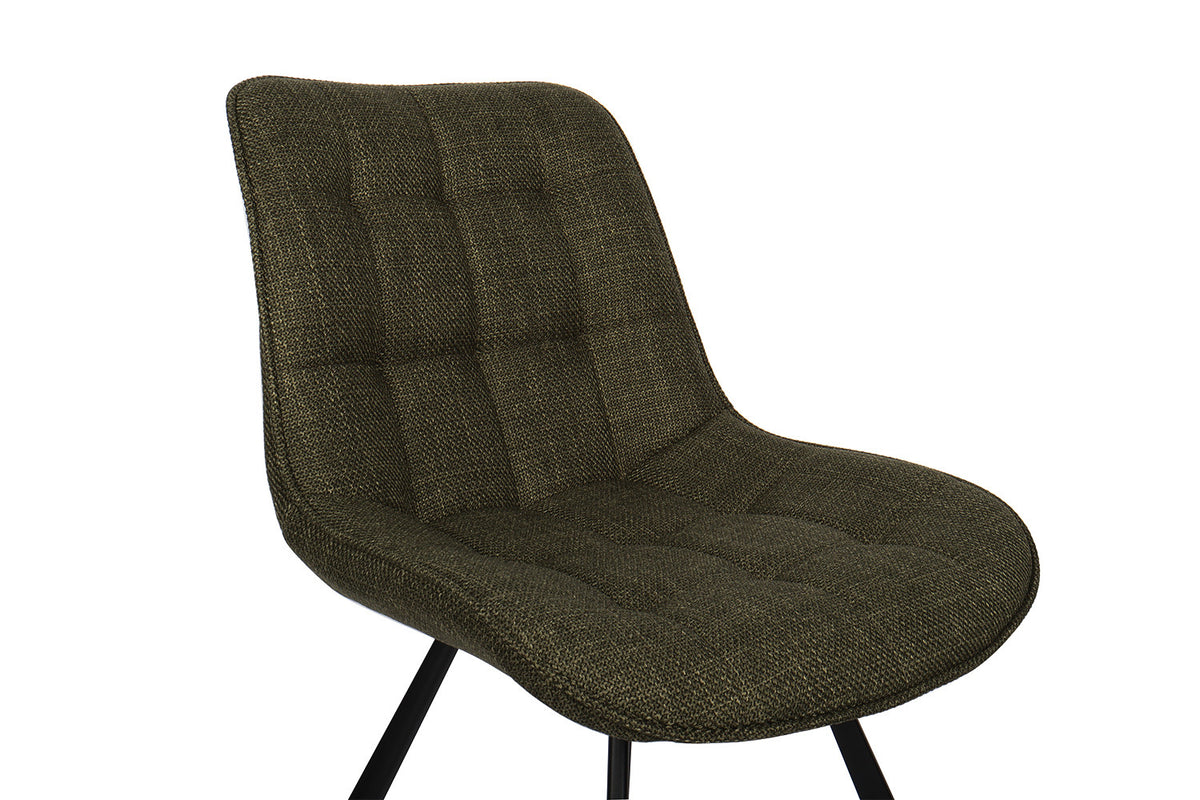 SALE - Stoel 'Ariba' Stof Ote Montego 350 Groen (2/doos) - foto 7