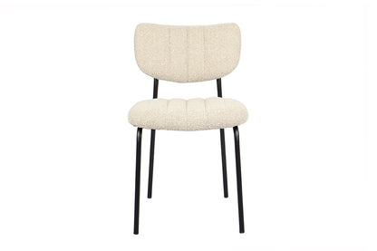 SALE - Stoel 'Antura' Stof Ote Lisa 110 Beige (2/doos) - foto 4