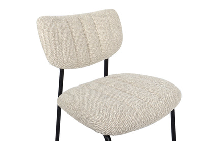 SALE - Stoel 'Antura' Stof Ote Lisa 110 Beige (2/doos) - foto 8