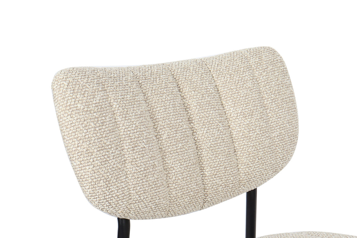 SALE - Stoel 'Antura' Stof Ote Lisa 110 Beige (2/doos) - foto 9