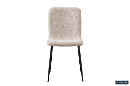 SALE - Stoel 'Alice' Bouclé Beige (2/doos) - foto 3