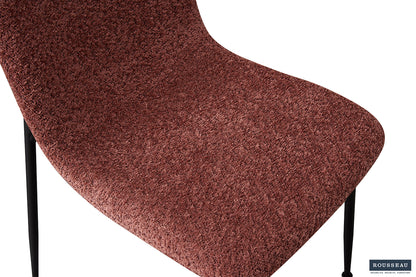 SALE - Stoel 'Alice' Bouclé Roze (2/doos) - foto 7