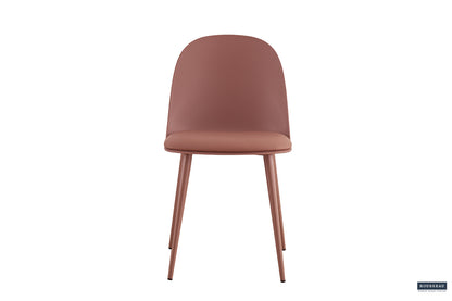 Stoel 'Jasmin' Zitting PP kussen PU Terracotta (2/doos) - foto 4