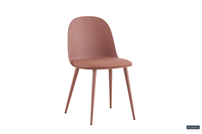 Stoel 'Jasmin' Zitting PP kussen PU Terracotta (2/doos) - foto 5