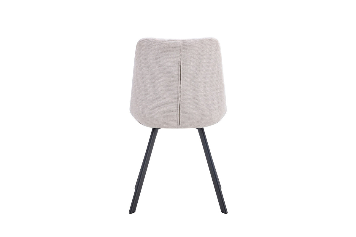 Stoel 'Lizzy' Stof Ote Share 101 Beige (2/doos) - foto 7