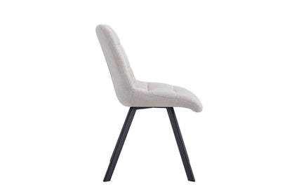 Stoel 'Lizzy' Stof Ote Share 101 Beige (2/doos) - foto 9