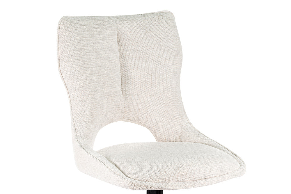 NEW - Stoel 'Mori' Draaibaar tot 0 Stof Ote Share 101 Beige (2/doos) - foto 9