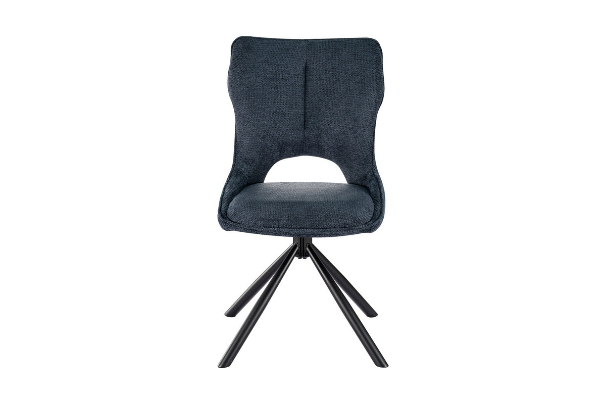 NEW - Stoel 'Mori' Draaibaar tot 0 Stof Ote Share 315 Blauw (2/doos) - foto 4