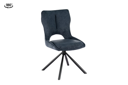 NEW - Stoel 'Mori' Draaibaar tot 0 Stof Ote Share 315 Blauw (2/doos) - foto 5