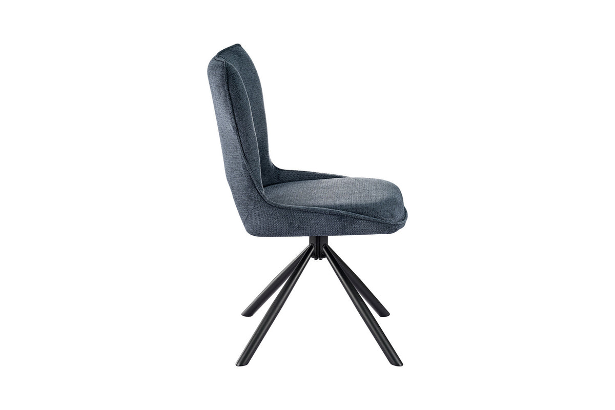 NEW - Stoel 'Mori' Draaibaar tot 0 Stof Ote Share 315 Blauw (2/doos) - foto 6