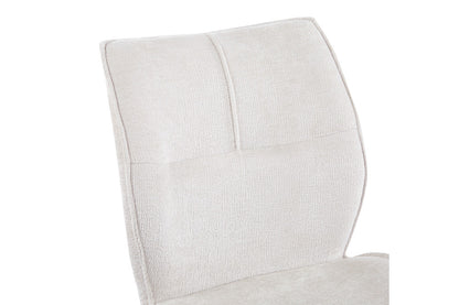 NEW - Stoel 'Faye' Stof Davis Perfect Harmony 02 Ecru (2/doos) - foto 9
