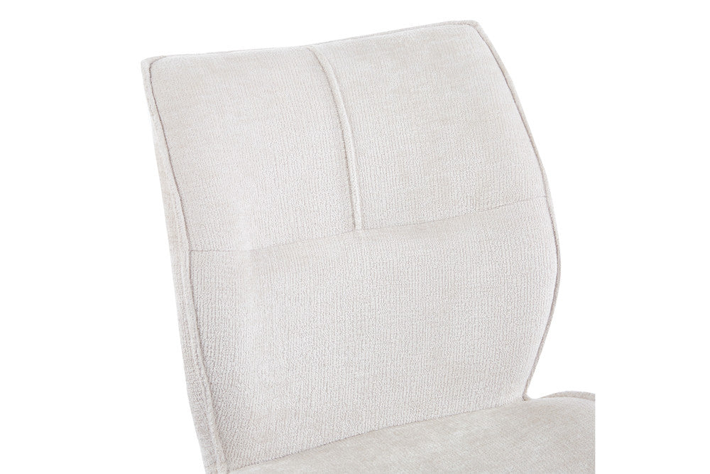 NEW - Stoel 'Faye' Stof Davis Perfect Harmony 04 Zand (2/doos) - foto 9