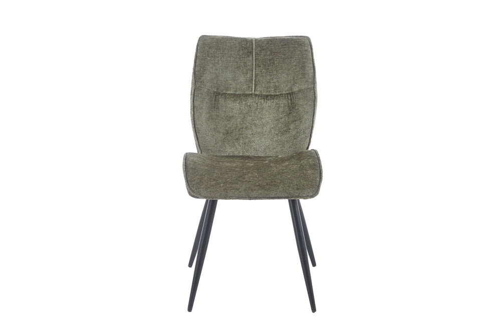 NEW - Stoel 'Faye' Stof Davis Perfect Harmony 39 Groen (2/doos) - foto 6