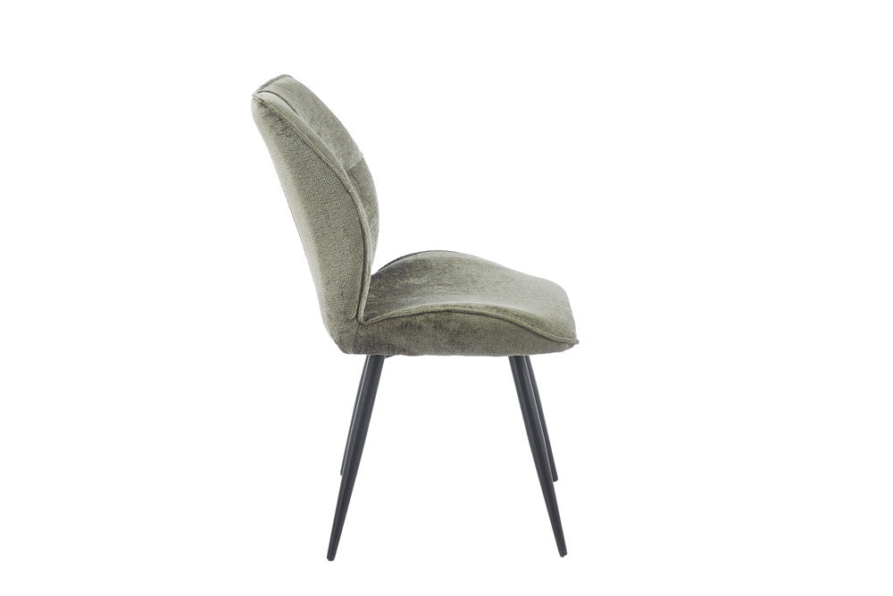 NEW - Stoel 'Faye' Stof Davis Perfect Harmony 39 Groen (2/doos) - foto 7