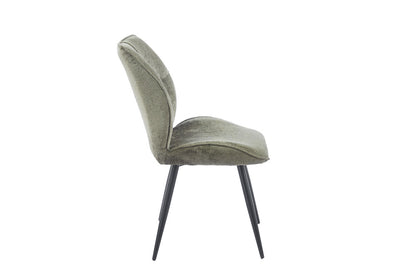 NEW - Stoel 'Faye' Stof Davis Perfect Harmony 39 Groen (2/doos) - foto 7
