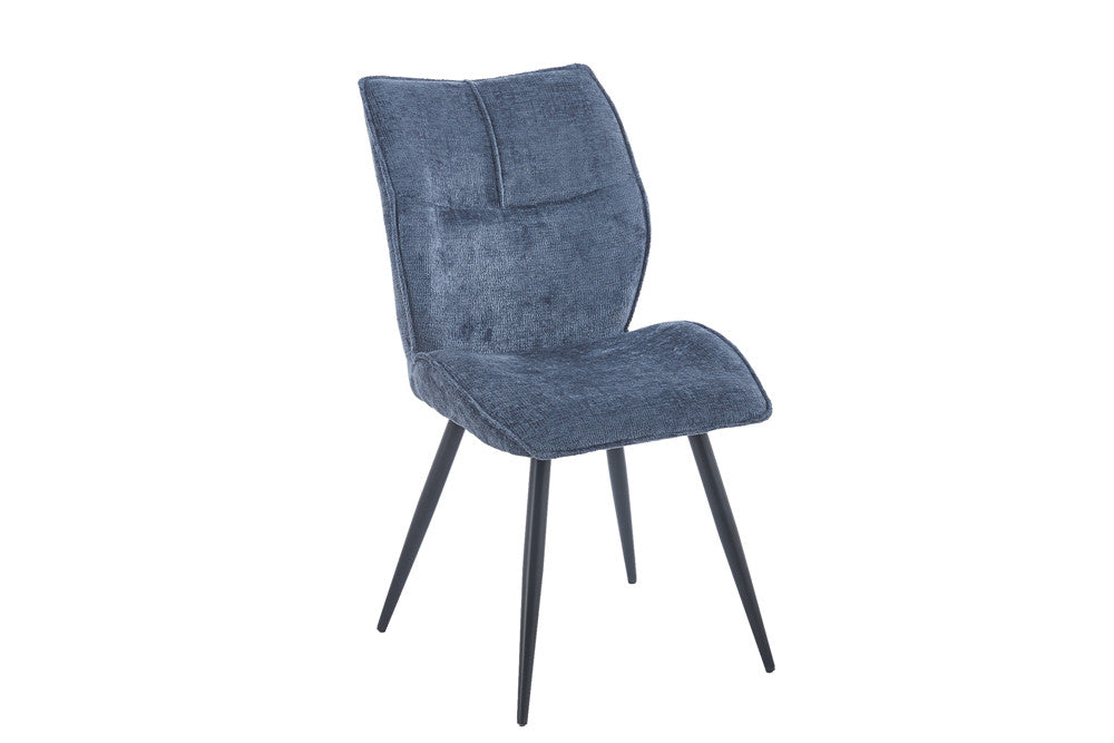 NEW - Stoel 'Faye' Stof Davis Perfect Harmony 77 Blauw (2/doos) - foto 5
