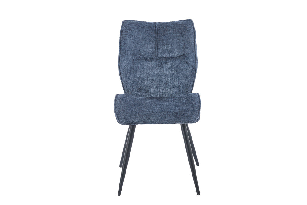 NEW - Stoel 'Faye' Stof Davis Perfect Harmony 77 Blauw (2/doos) - foto 6