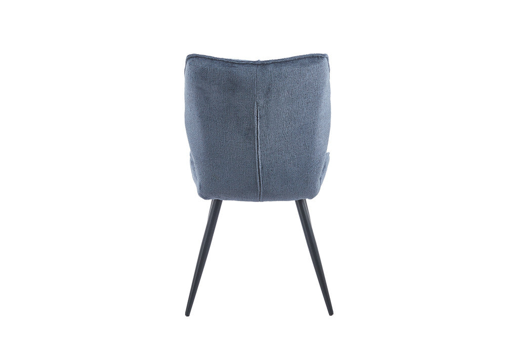 NEW - Stoel 'Faye' Stof Davis Perfect Harmony 77 Blauw (2/doos) - foto 8