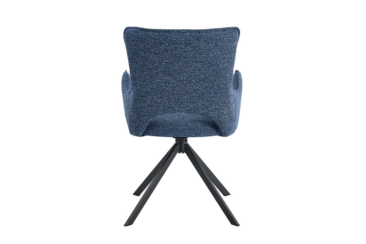 NEW - Stoel 'Billy' Draaibaar tot 0 Stof Ote Harper 312 Blauw (2/doos) - foto 7